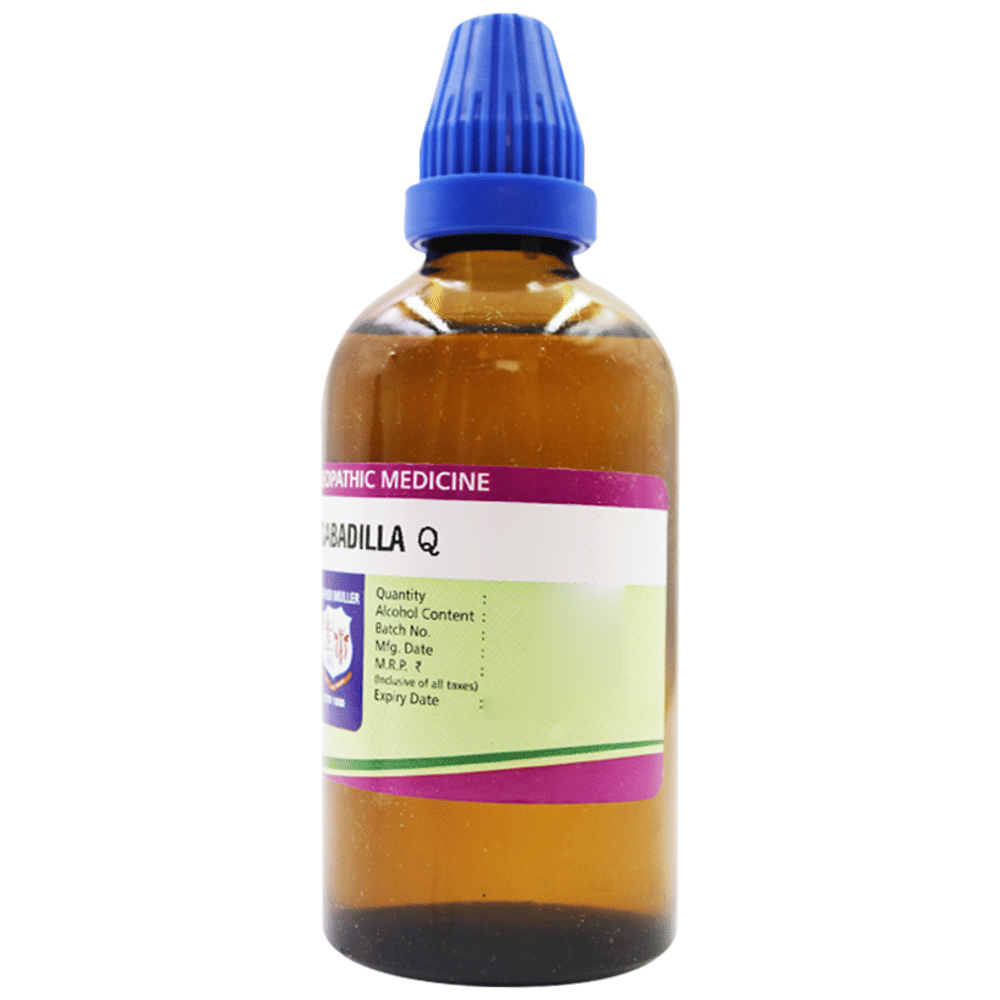 Father Muller Sabadilla Dilution Q bottle of 100 ml Dilution Father Muller Sabadilla Dilution Q bottle of 100 ml Dilution