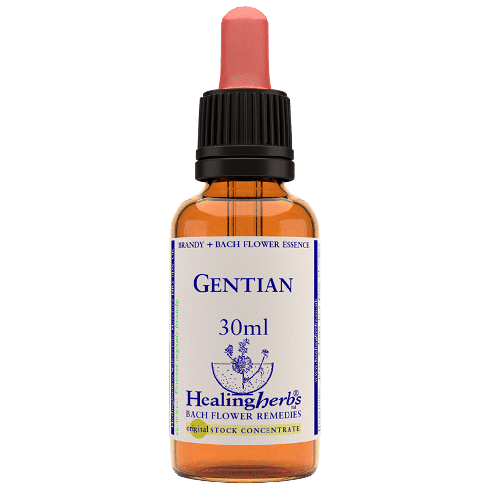 Healing Herbs Bach Flower Gentian bottle of 30 ml Liquid