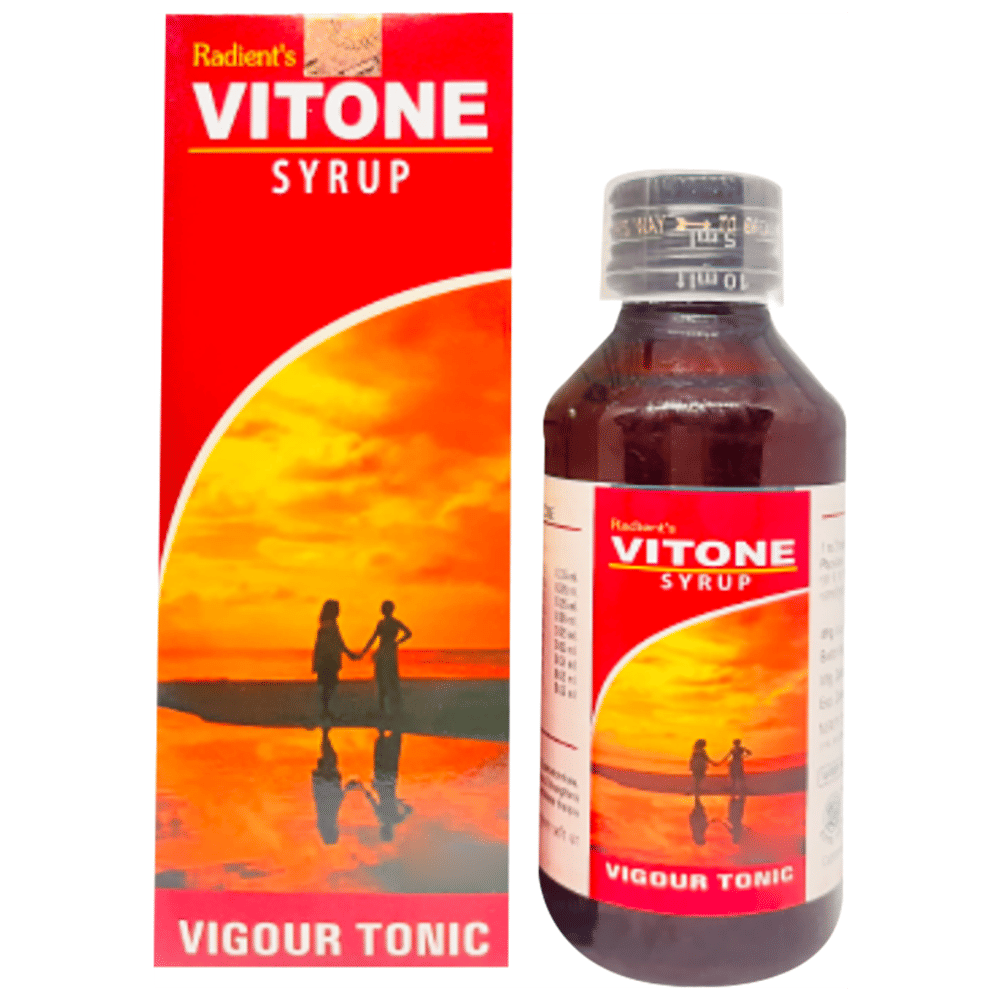 Radient Vitone Syrup bottle of 120 ml Syrup