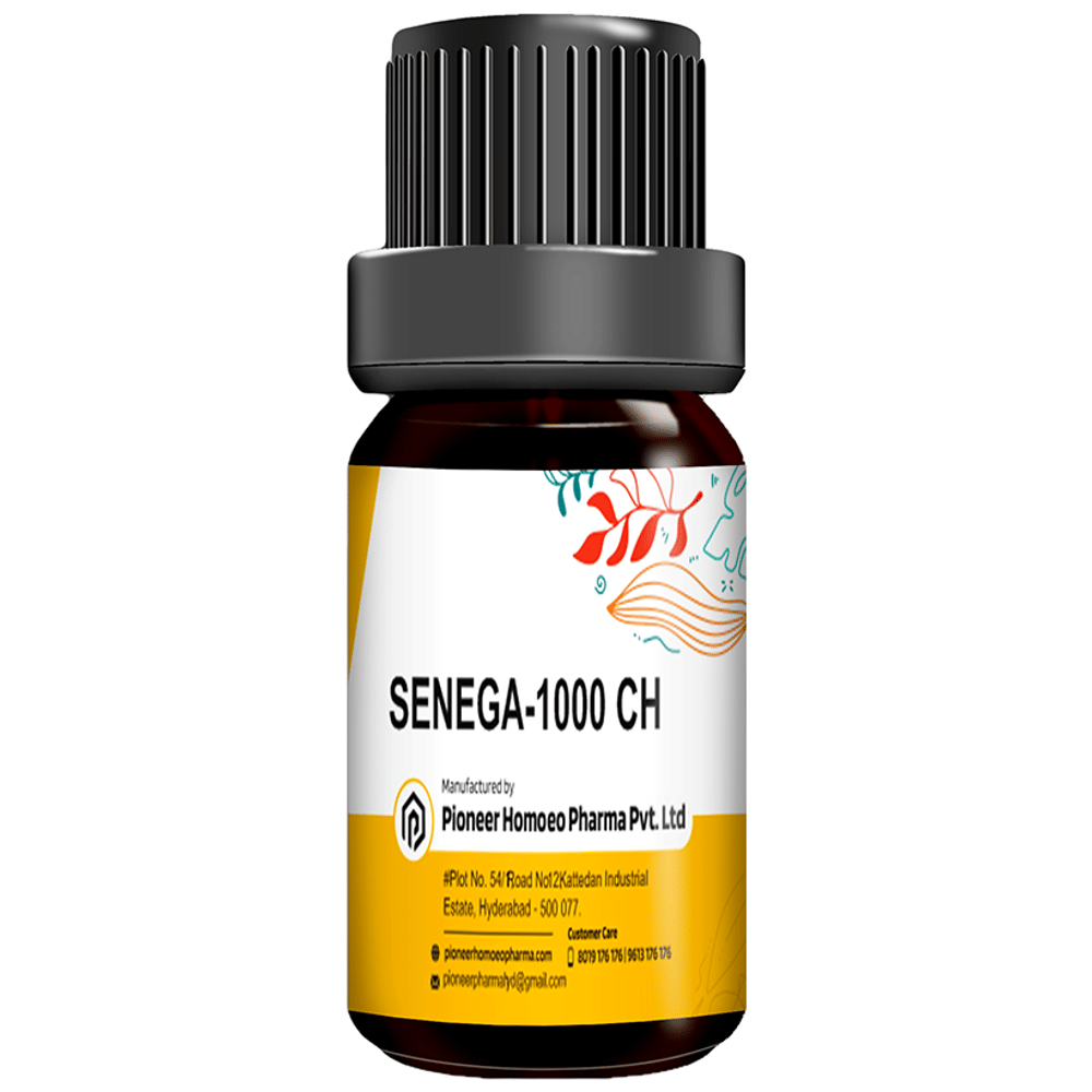 Pioneer Pharma Senega Globules Pellets Multidose Pills 1000 CH bottle of 150 tablets