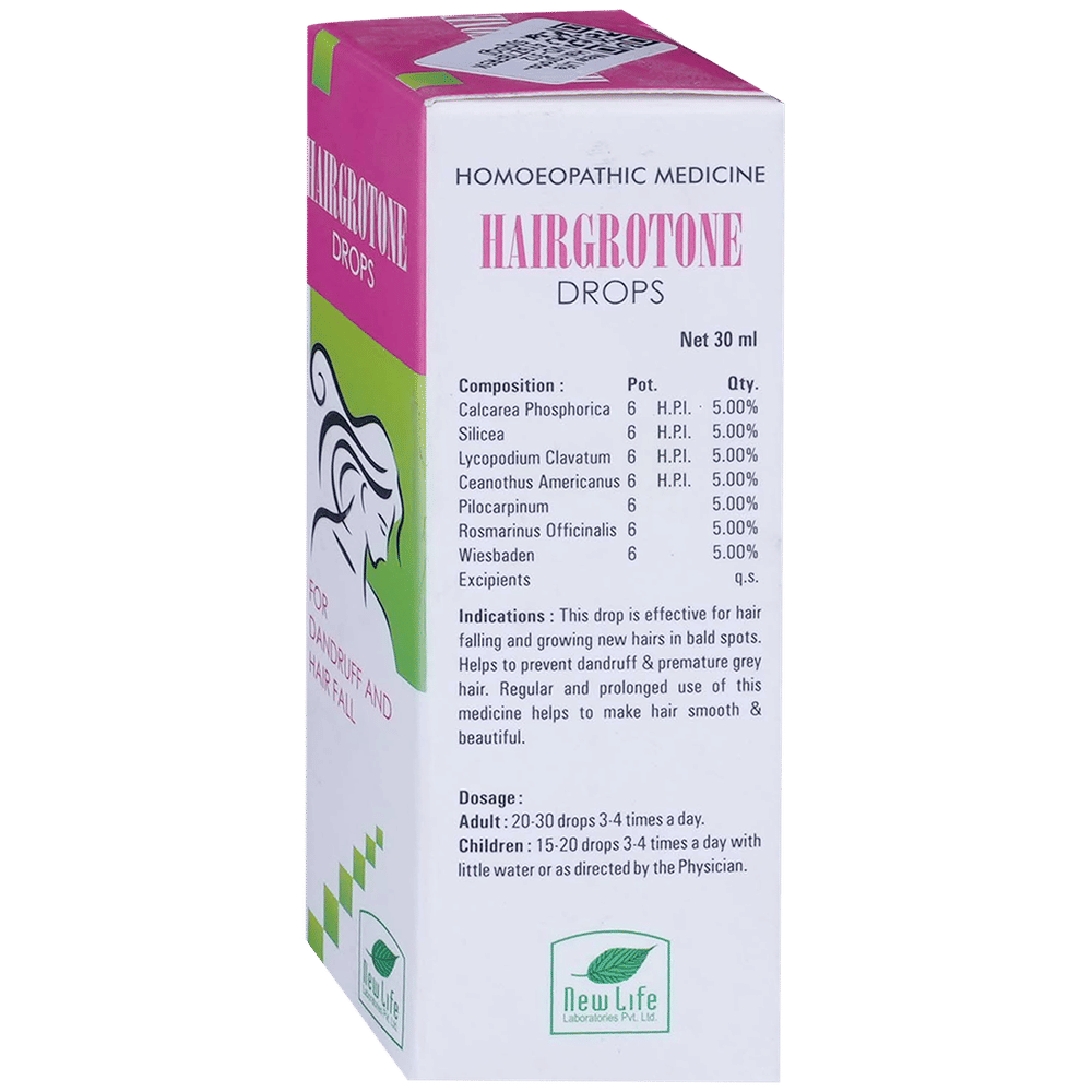 New Life Hairgrotone Drop bottle of 30 ml Drop