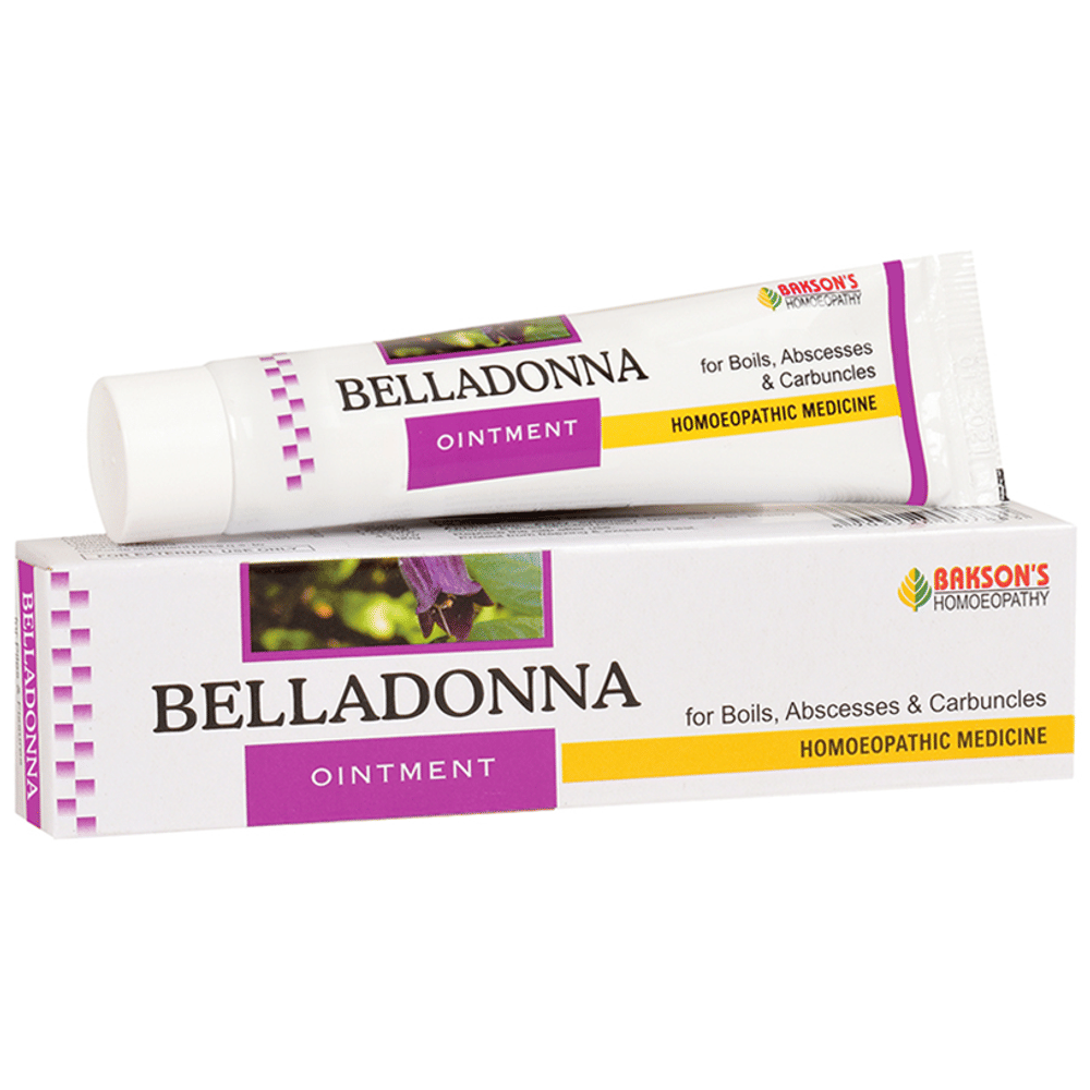 Bakson's Homeopathy Belladonna Ointment tube of 25 gm Ointment