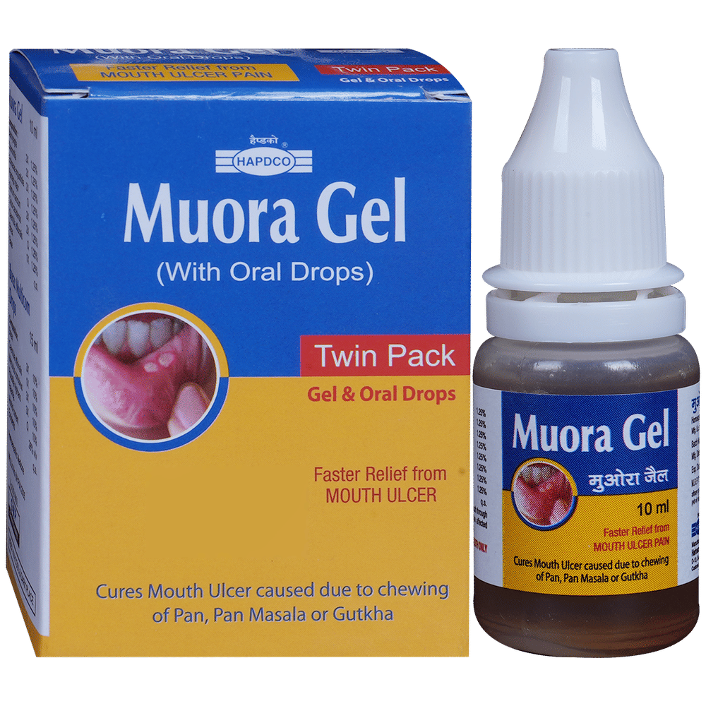 Hapdco Muora Gel Combi Pack bottle of 10 ml Gel