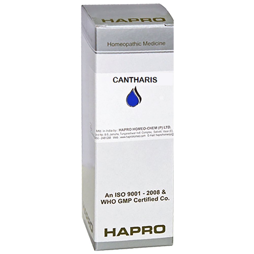 Hapro Cantharis Dilution 10M bottle of 100 ml Dilution