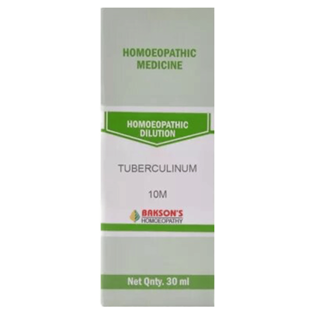 Bakson's Homeopathy Tuberculinum Dilution 10M bottle of 30 ml Dilution