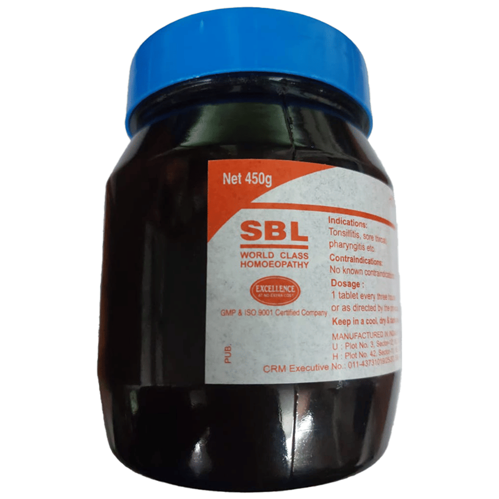 SBL Tonsilat Tablet bottle of 450 gm Tablet