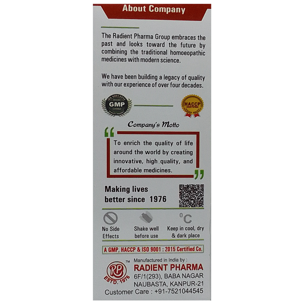 Radient #77 Instestinal Colic Drop bottle of 30 ml Oral Drops