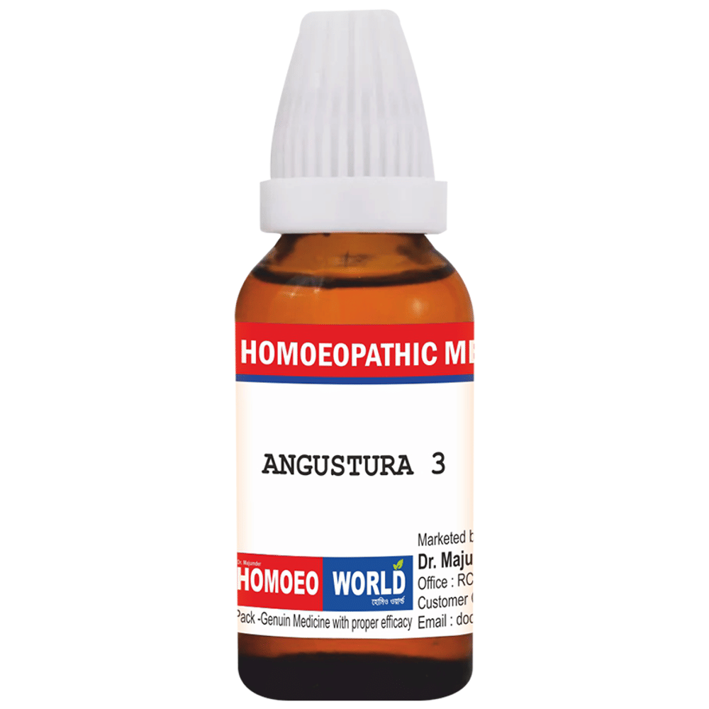Dr. Majumder Homeo World Angustura Dilution (30 ml Each) 3 CH combo pack of 3 bottles Dr. Majumder Homeo World Angustura Dilution (30 ml Each) 3 CH combo pack of 3 bottles