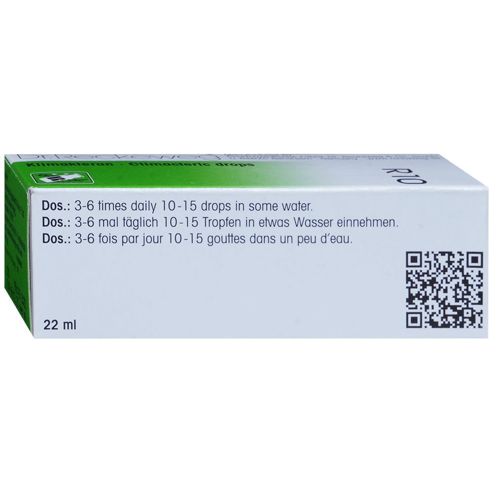 Dr. Reckeweg R10 Climacteric Drop bottle of 22 ml Drop Dr. Reckeweg R10 Climacteric Drop bottle of 22 ml Drop