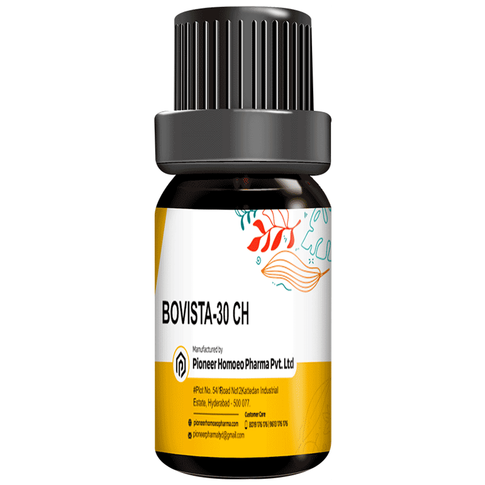 Pioneer Pharma Bovista Globules Pellets Multidose Pills 30 CH bottle of 150 tablets