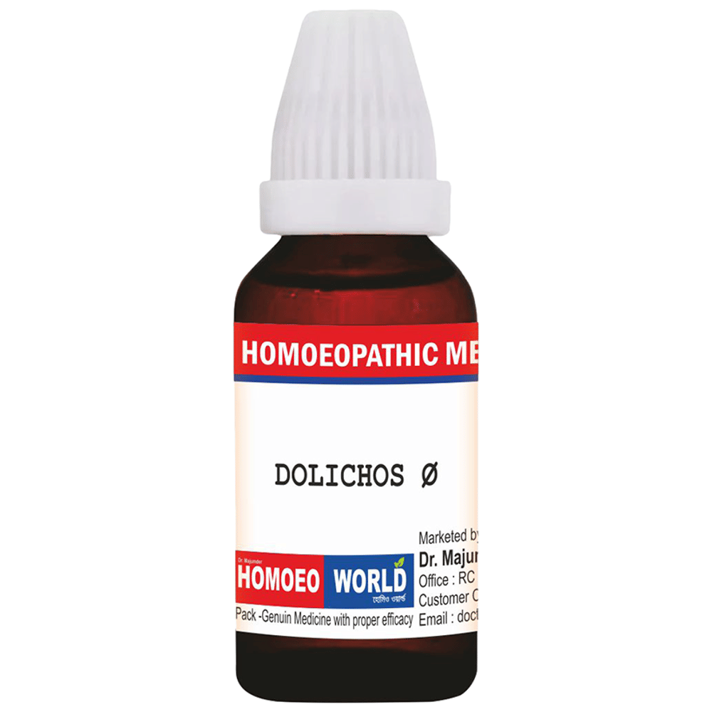Dr. Majumder Homeo World Dolichos Mother Tincture (30ml Each) Q combo pack of 2 bottles