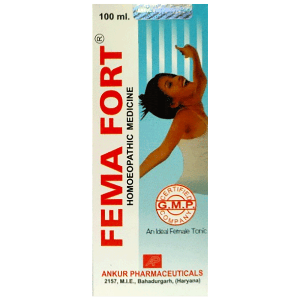 Ankur Fema Fort Syrup bottle of 100 ml Syrup
