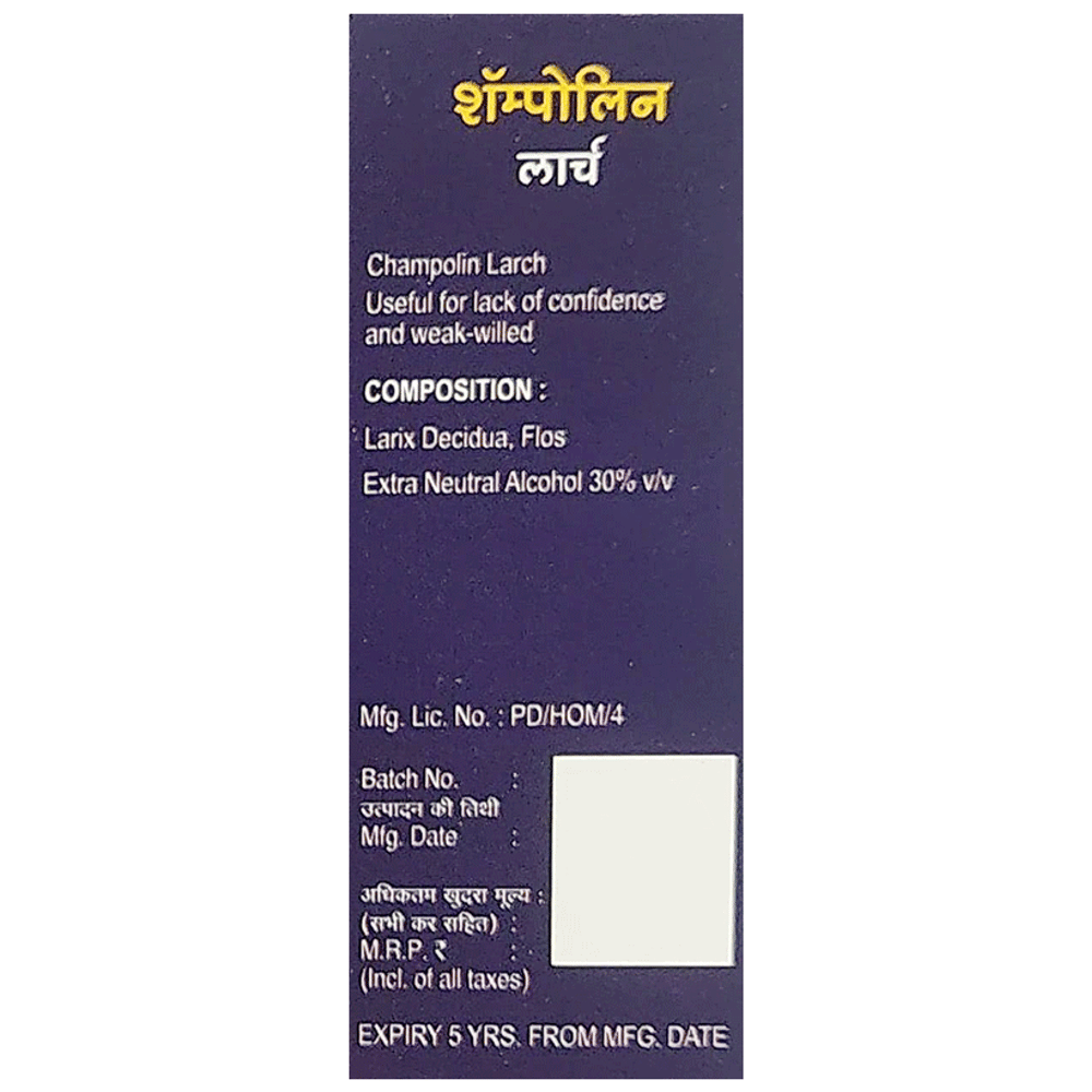 Champolin C19 Larch bottle of 60 ml Oral Drops