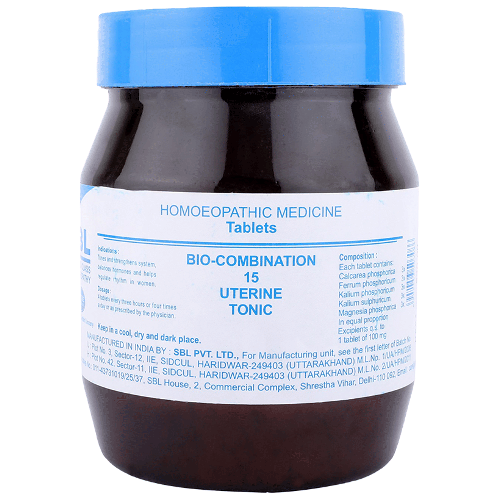 SBL Bio-Combination 15 Tablet bottle of 450 gm Biocombination Tablet