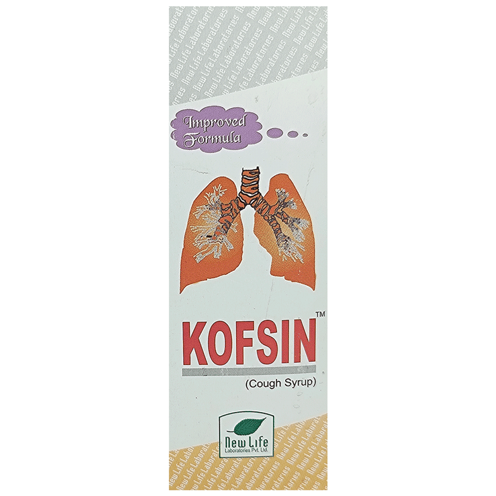 New Life Kofsin Cough Syrup bottle of 200 ml Syrup