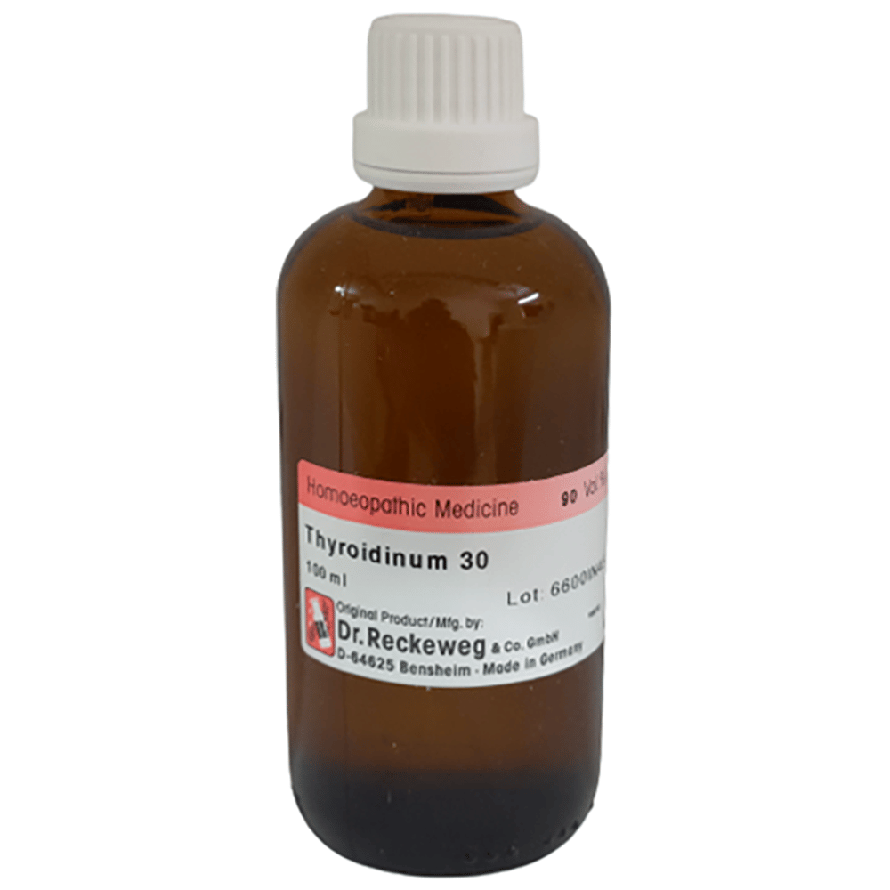 Dr. Reckeweg Thyroidinum Dilution 30 CH bottle of 100 ml Dilution