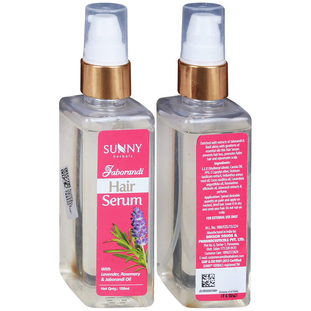 Sunny Herbals Hair Serum bottle of 100 ml Serum