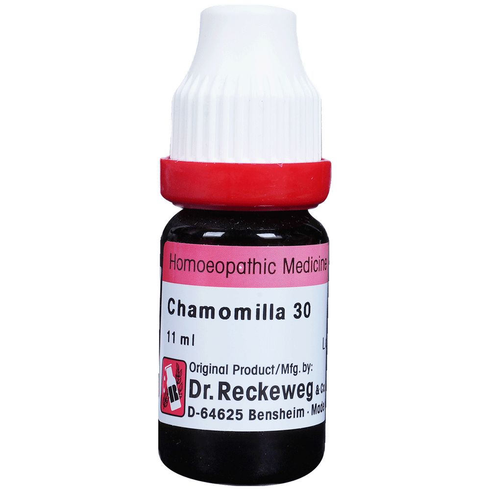 Dr. Reckeweg Chamomilla Dilution 30 CH bottle of 11 ml Dilution