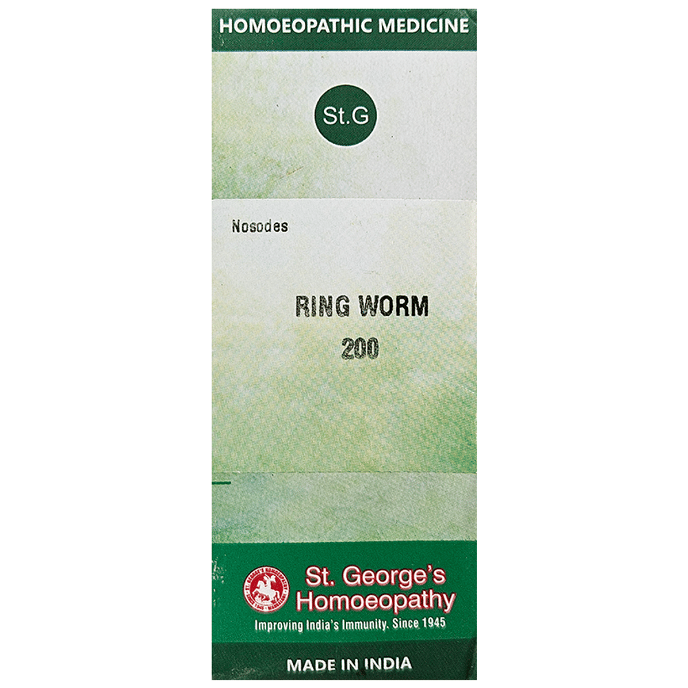St. George’s Ring Worm Dilution 200 bottle of 30 ml Dilution St. George’s Ring Worm Dilution 200 bottle of 30 ml Dilution