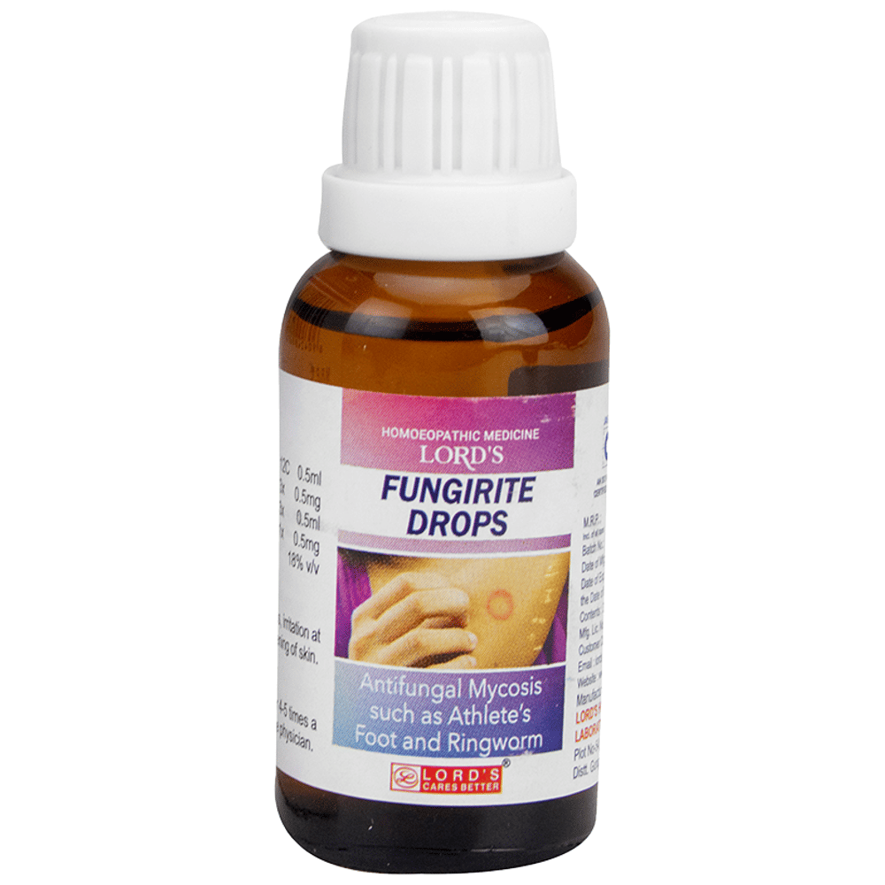 Lord's Fungirite Drop bottle of 30 ml Drop Lord's Fungirite Drop bottle of 30 ml Drop