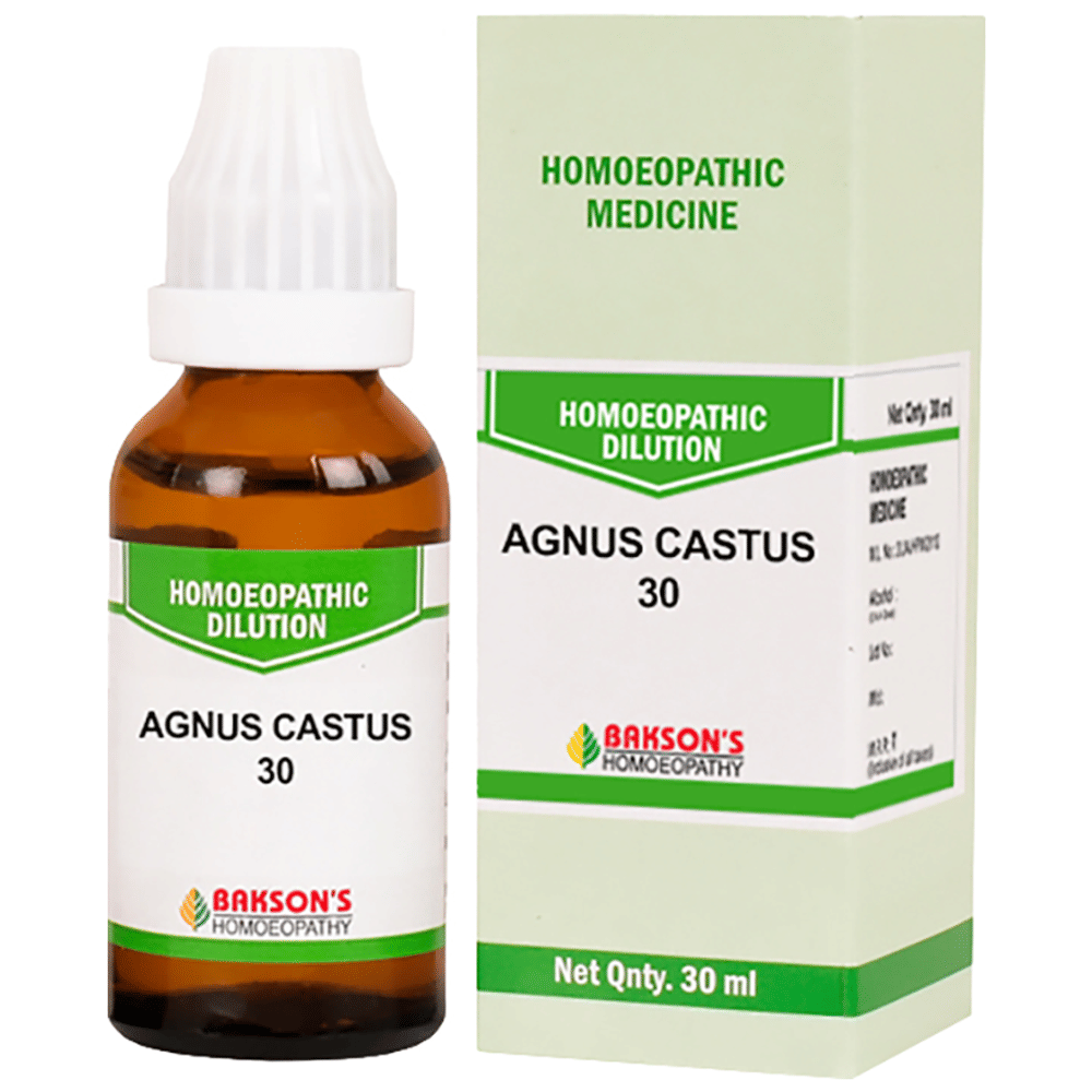 Bakson's Homeopathy Agnus Castus Dilution 30 bottle of 30 ml Dilution