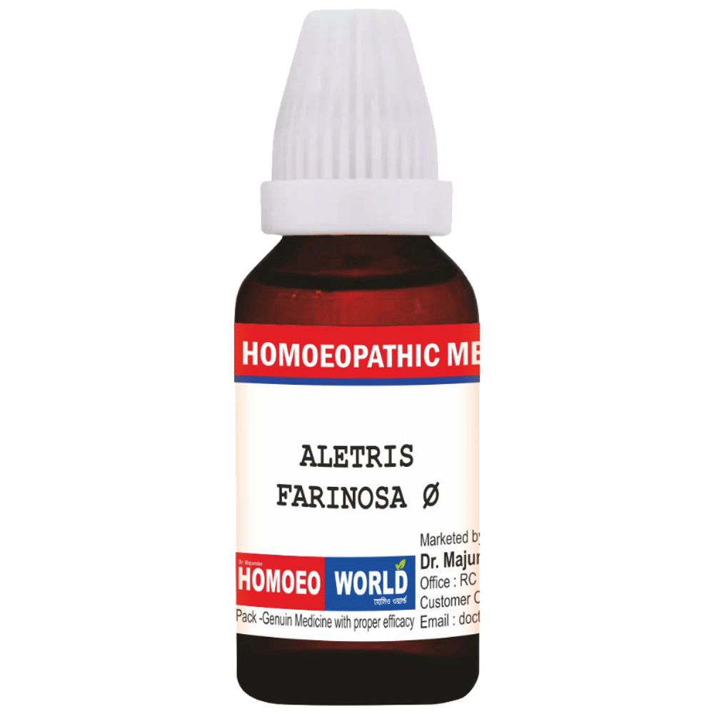 Dr. Majumder Homeo World Aletris Farinosa Q Mother Tincture (30 ml Each) combo pack of 2 bottles