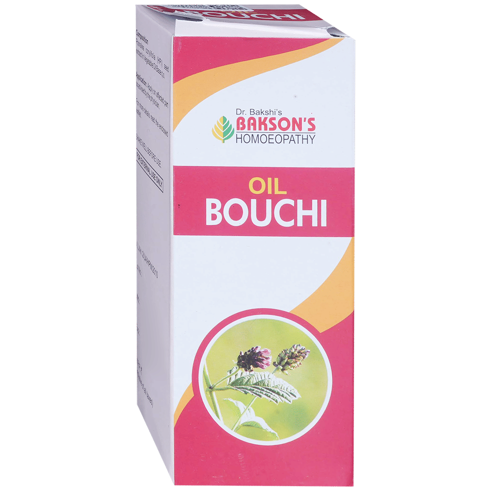 Bakson's Homeopathy Bouchi Oil bottle of 100 ml Oil