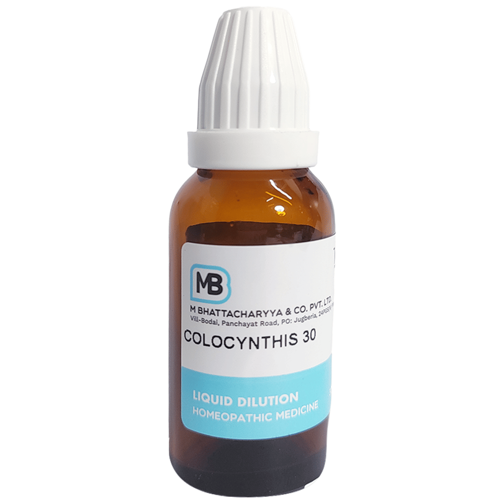 MB Colocynthis Dilution 30 bottle of 30 ml Dilution MB Colocynthis Dilution 30 bottle of 30 ml Dilution