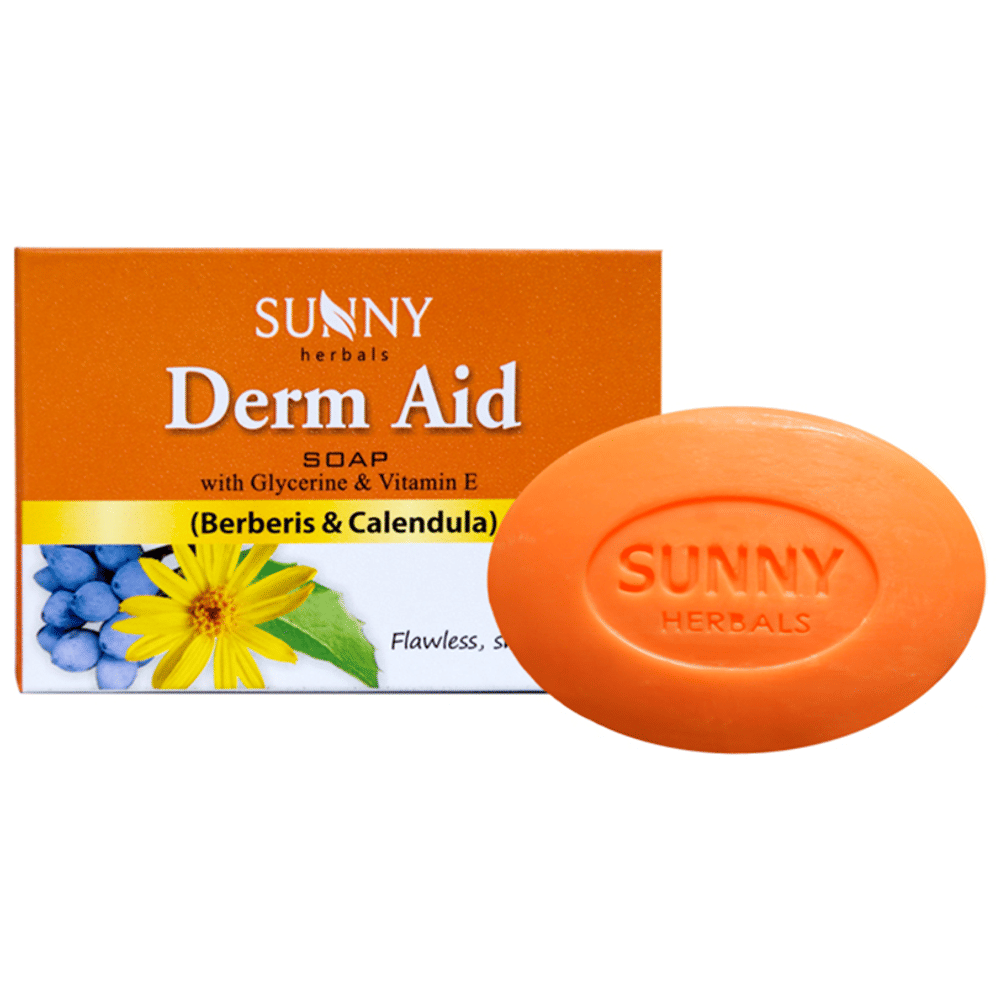 Sunny Herbals Derm Aid Soap packet of 75 gm Soap