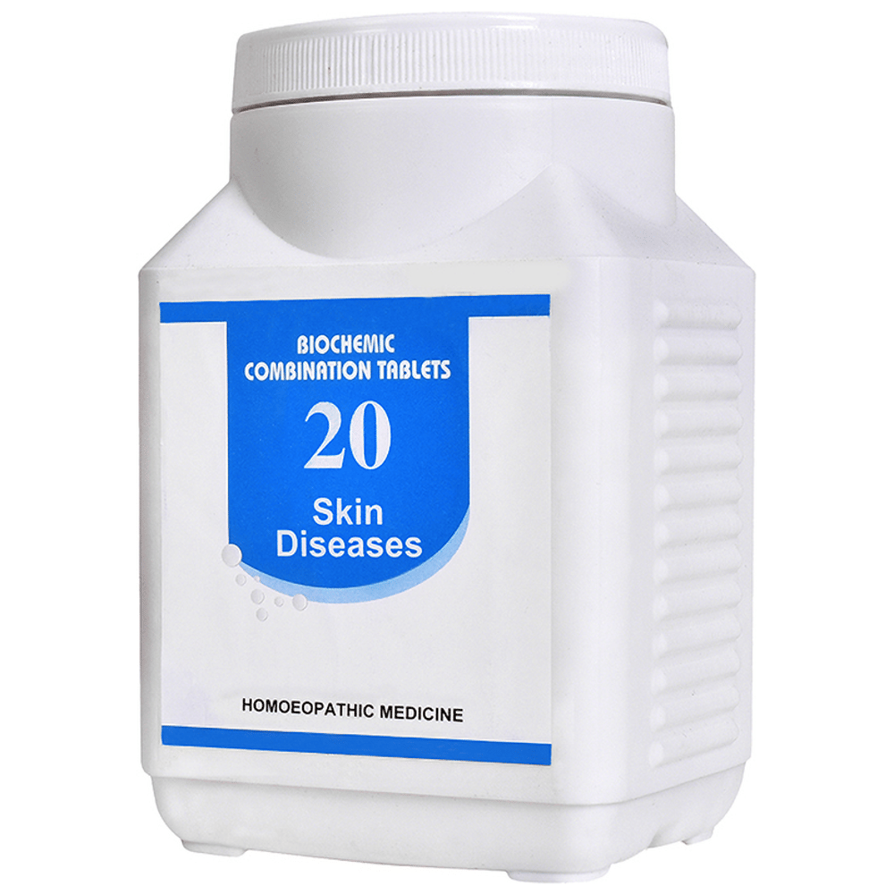 Bakson's Homeopathy Biocombination 20 Tablet bottle of 4500 biocombination tablets