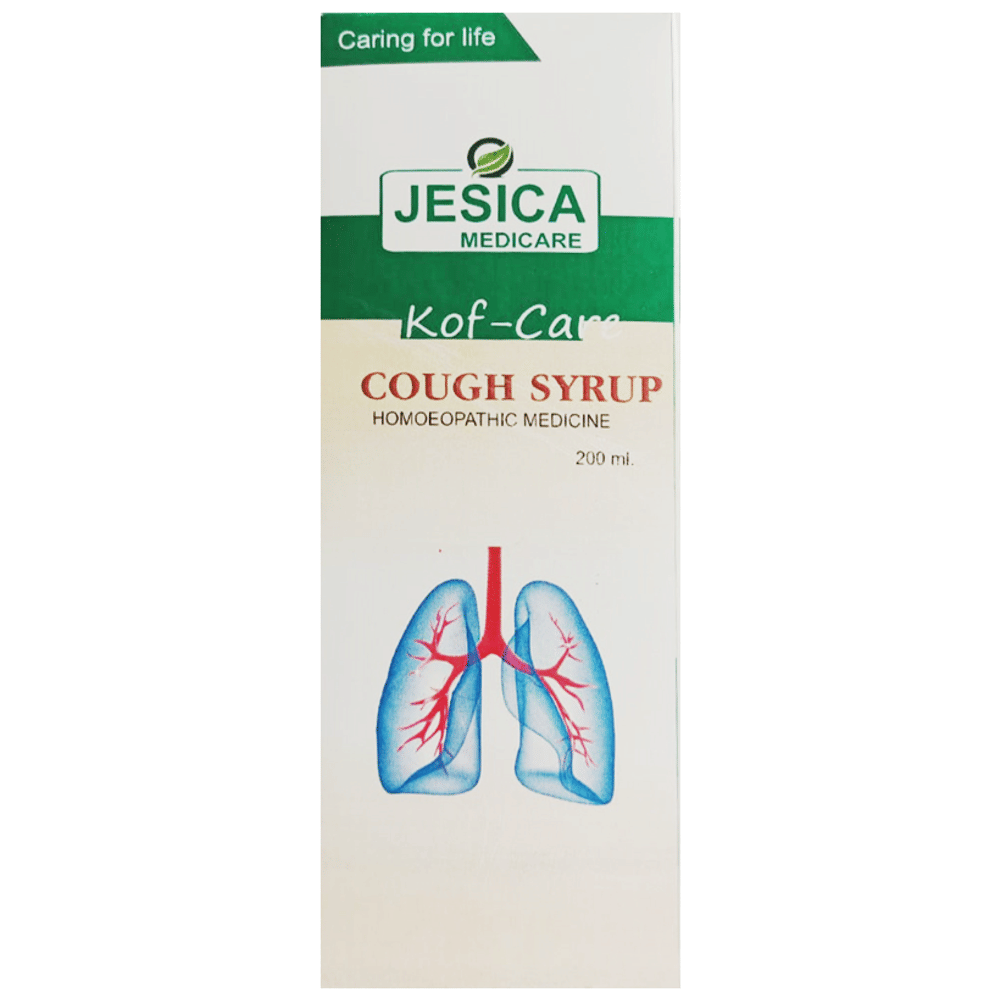 Jesica Kof-Care Cough Syrup bottle of 200 ml Syrup
