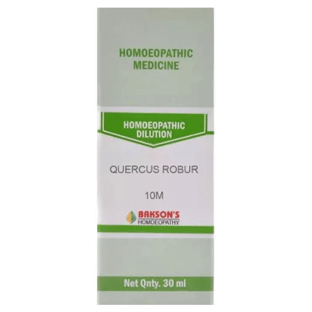 Bakson's Homeopathy Quercus Robur Dilution 10M bottle of 30 ml Dilution