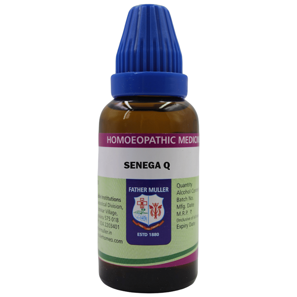 Father Muller Senega  Dilution Q bottle of 30 ml Dilution