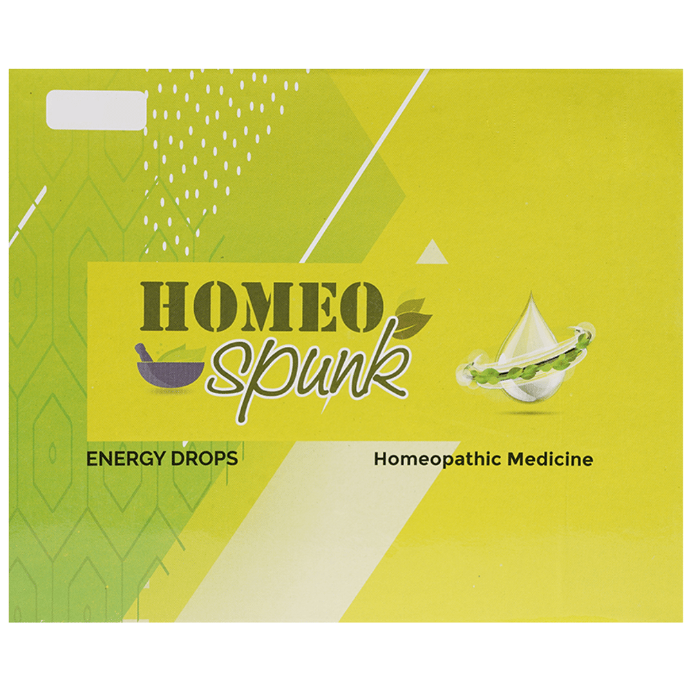 Homeospunk Energy Drops (30 Each) combo pack of 2 bottles