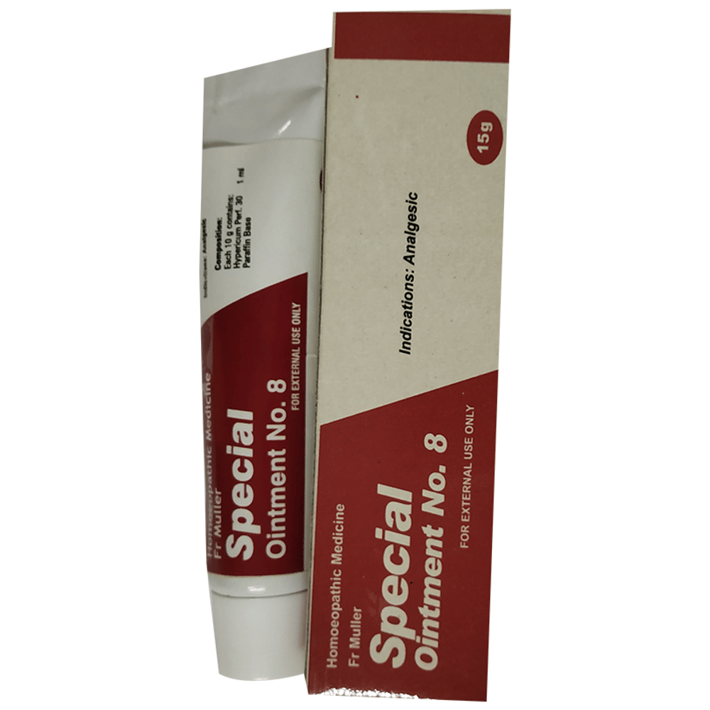 Fr Muller Special Ointment No. 8 tube of 15 gm Ointment