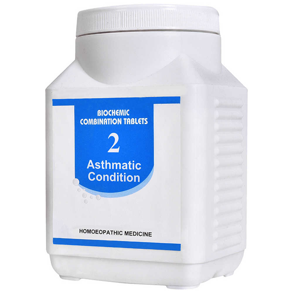 Bakson's Homeopathy Biocombination 2 Tablet bottle of 4500 biocombination tablets