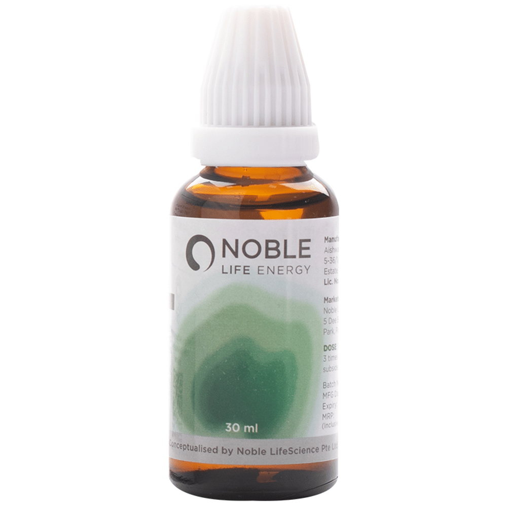 Noble Life Energy E41 Dyspep Indigestion, Gas and Acidity Drop bottle of 30 ml Drop