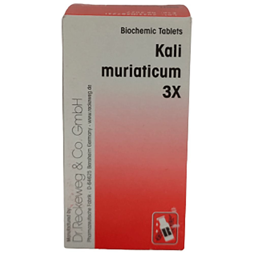 Dr Reckeweg &Co.gmbH Kali Muricaticum Biochemic Tablet 3X bottle of 20 gm Biochemic Tablet