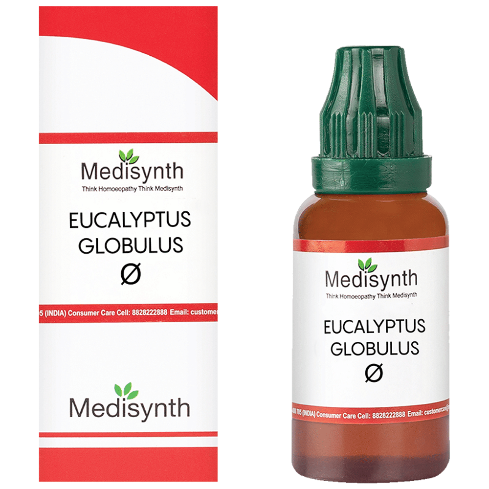 Medisynth Eucalyptus Globulus Q bottle of 30 ml Mother Tincture