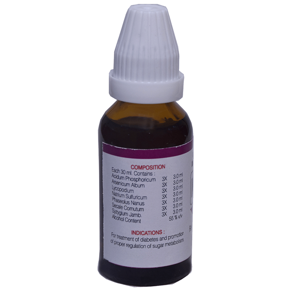 Kent's K5 Diabetes Oral Drops bottle of 30 ml Oral Drops