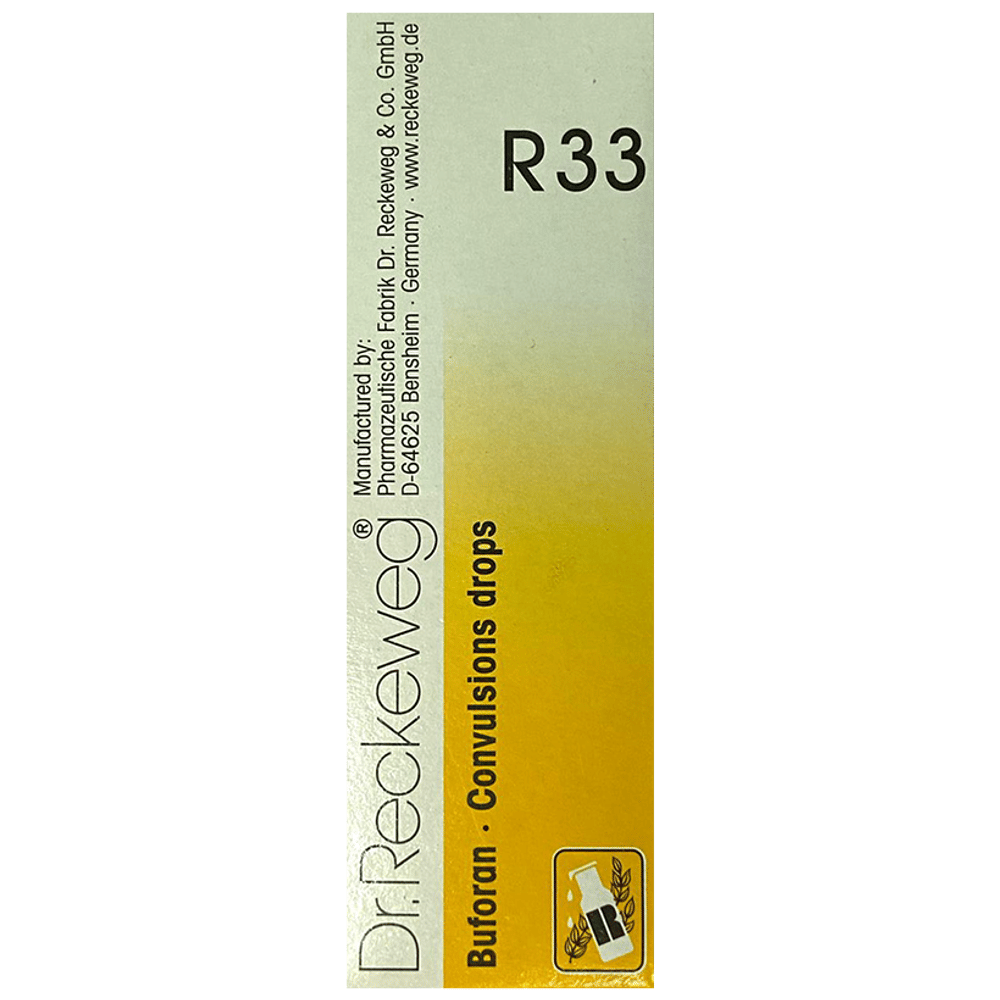 Dr. Reckeweg R33 Epilepsy Drop bottle of 22 ml Drop