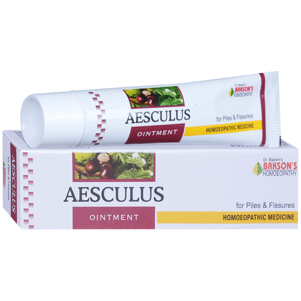 Bakson's Homeopathy Aesculus Ointment tube of 25 gm Ointment