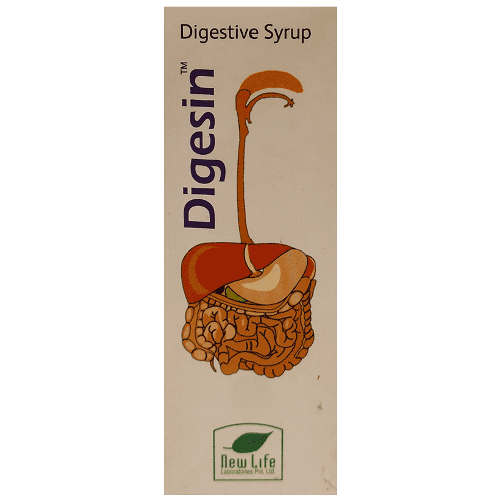 New Life Digesin Syrup bottle of 100 ml Syrup