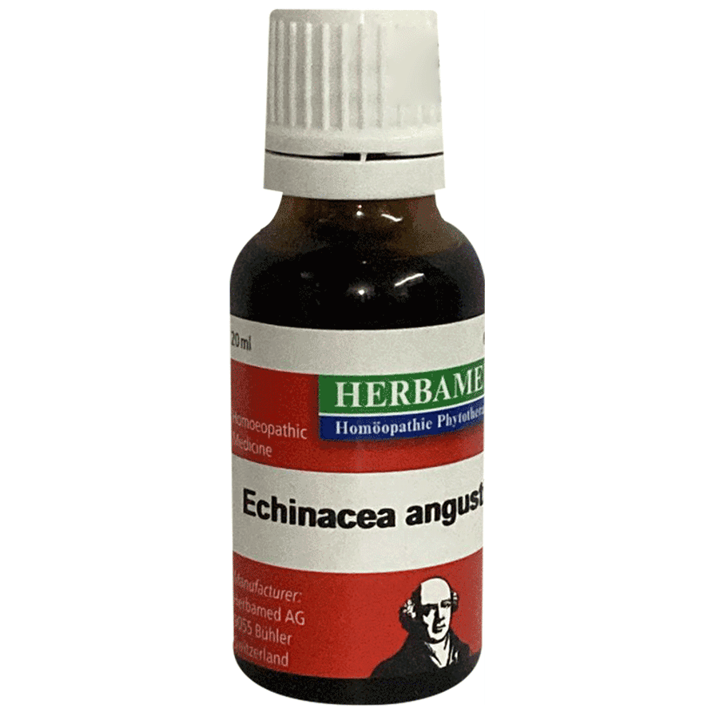 Herbamed Echinacea Angustifolia Mother Tincture Q bottle of 20 ml Mother Tincture Herbamed Echinacea Angustifolia Mother Tincture Q bottle of 20 ml Mother Tincture