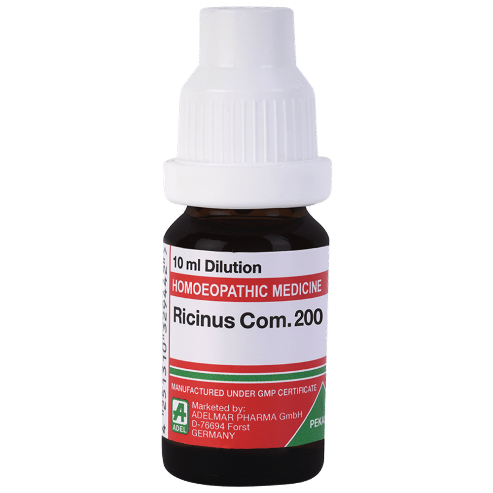 ADEL Ricinus Com. Dilution 200 bottle of 10 ml Dilution