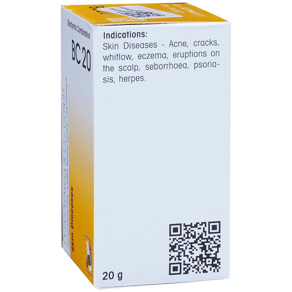 Dr. Reckeweg Bio-Combination 20 (BC 20) Tablet bottle of 20 gm Biocombination Tablet