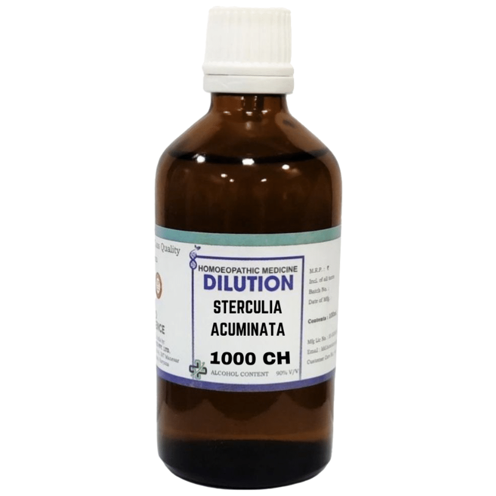 LDD Bioscience Sterculia Acuminata Dilution 1000 CH bottle of 100 ml Dilution