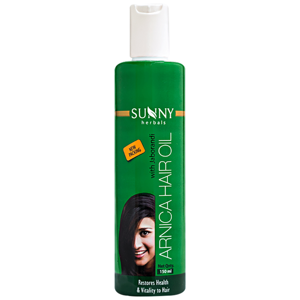 Bakson's Sunny Arnica Hair Oil with Jaborandi bottle of 150 ml Oil