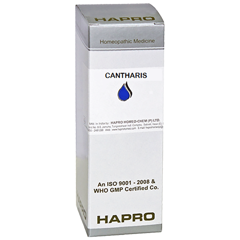 Hapro Cantharis Dilution 1M bottle of 30 ml Dilution