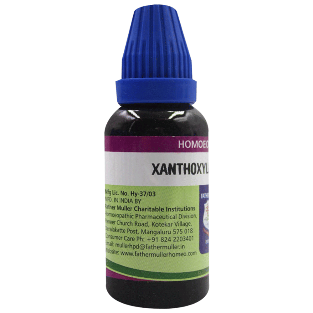 Father Muller Xanthoxylum Fraxineum Drop Q bottle of 30 ml Oral Drops Father Muller Xanthoxylum Fraxineum Drop Q bottle of 30 ml Oral Drops